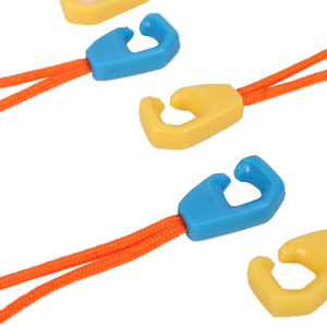 مشبك بديل مخصص من المطاط البلاستيكي لسحاب الحقائب، بديل لمشبك السحاب التالف، مناسب لحقائب السفر والحقائب الظهرية - Product Image 2