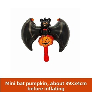 Bán Buôn Halloween Lá Bóng Bay Bí Ngô Ma Bat Skull Phù Thủy Liềm Chết Skeleton Helium Đảng Trang Trí Nguồn Cung Cấp Kỳ Nghỉ - Product Image 3