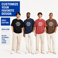 T-shirt en coton personnalisable par sublimation, 300 g/m², style vintage, 260 g/m², doux, couleur unie, confortable, unisexe, respirant, décontracté, pour l'été