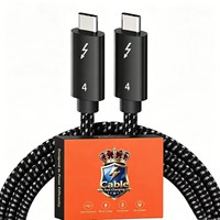 USB4 Thunderbolt USB C PD240W Carga rápida 40Gbps Cables DE DATOS PD