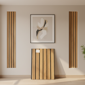 Panel de Pared Moderno de PVC Impermeable e Ignífugo de 30 cm x 290 cm para Uso Doméstico con Diseño Gráfico - Product Image 1