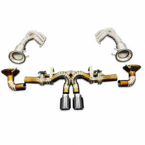 ท่อไอเสียสแตนเลสเกรดสูงสุดสำหรับ 992 RS 4.0L Valvetronic Catback พร้อมเฮดเดอร์แบบไหลสูง - Product Image 1