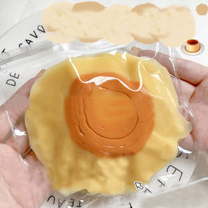 New Realistic 8cm Big Pudding <b>Squishy</b> Toy Series Super Sticky Stress Relief Squeeze Gift for Kids Adults Enhances Happy Mood - Product Image 3