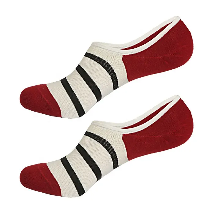 OEM Cotton Low Cut Ankle Socks High-Cut Liner No Show Socks Sillicon Anti-Slip Socks