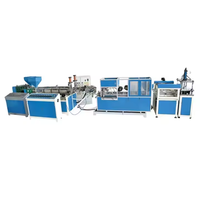 Machine de granulation de plastique biodégradable DEYI pour PLA, PBAT, amidon de maïs/pomme de terre/manioc, extrudeuse à double vis avec pompe pour moteur