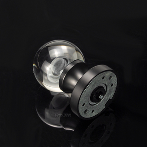 Privacy Round Rosette Door Lock <strong>Knob</strong> <strong>Crystal</strong> Ball Pull Handle Zinc Alloy Internal Entry Door Handles Sets - Product Image 6