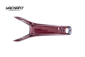2015-2019 <span class=keywords><strong>Ferrari</strong></span> F488 GTB & Spider LHD Fibre de carbone sèche rouge OEM Style <span class=keywords><strong>F1</strong></span> Console centrale pont accessoire d'intérieur de voiture - Product Image 6