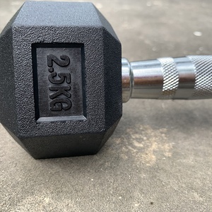 YC Offre Spéciale Usine Directe Noir En Caoutchouc Enduit 5 <span class=keywords><strong>kg</strong></span> haltères Pour Vente <span class=keywords><strong>Pas</strong></span> <span class=keywords><strong>Cher</strong></span> - Product Image 4
