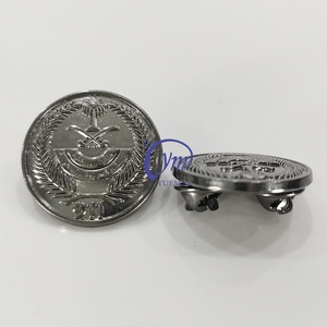 Distintivo dell'Arabia Saudita Distintivo Tattico Produzione all'Ingrosso Personalizzata Logo in Metallo Distintivi Sauditi - Product Image 1