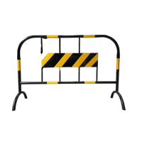 Barrière de gestion de foule en acier galvanisé OEM avec panneaux emboîtables pour événements, expositions et contrôle des flux de piétons