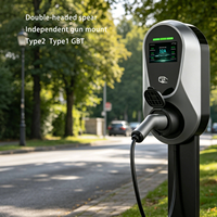 Nuevo Cargador de Pared para Vehículos Eléctricos, 7 kW, Carga Rápida, con Conector Tipo 2, Certificado CE, para Distribuidores en Norteamérica