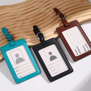 Valise <span class=keywords><strong>de</strong></span> <span class=keywords><strong>voyage</strong></span> d'affaires colorée avec carte d'embarquement en cuir PU étiquette d'identification <span class=keywords><strong>de</strong></span> nom <span class=keywords><strong>de</strong></span> bagage boucle <span class=keywords><strong>de</strong></span> matériel <span class=keywords><strong>de</strong></span> mode Promotions <span class=keywords><strong>de</strong></span> <span class=keywords><strong>vol</strong></span> - Product Image 2