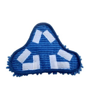 Triangle de nettoyage des sols Chenille vadrouille à vapeur tête ensemble de bureau couverture en tissu bleu accessoires de nettoyage remplacement X5 <span class=keywords><strong>H2O</strong></span> - Product Image 5