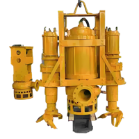 Pompa Pasir Submersible Paduan Kromium Tinggi Tahan Aus Pompa Lumpur Pengorekan Sungai dan Kolam Pompa Lumpur Efisiensi Tinggi Penghisap Pasir