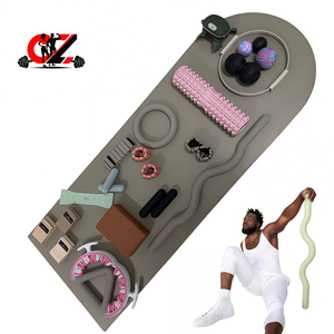 CZ Factory Customization Pilates Accessories Custom <b>Weights</b> Gym Fitness Set Power Ring Bar Beam Silicone <b>Dumbbell</b> Socks Yoga Mat - Product Image 4