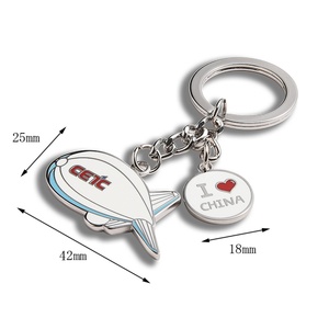 Llavero Metálico Pequeño con Diseño Creativo de Pez y Logotipo Serigrafiado para Festivales - Product Image 4