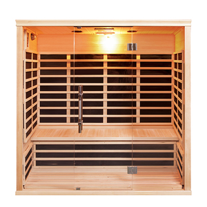 Sauna Eléctrica Moderna de Acrílico con Infrarrojos Lejanos, para 2 Personas, Vapor Seco, Ecológica, Anti-UV, para Salón, Hotel, con Ionizador de Oxígeno - Product Image 2