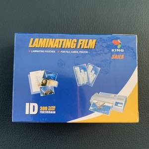 Vente en gros EVA thermique plastique rouleau <span class=keywords><strong>de</strong></span> film transparent mat 65x95mm 67x97mm 70x100mm 150mic <span class=keywords><strong>pochette</strong></span> <span class=keywords><strong>de</strong></span> plastification pour <span class=keywords><strong>carte</strong></span> d'identité - Product Image 2