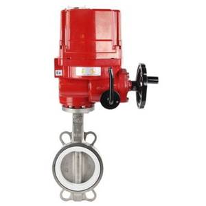 Robinet à bille en acier inoxydable AISI 304 DNOVA WBV3131P-2W-Fb-H 16 bars, compact, à bride, manuel - Product Image 4
