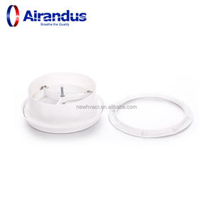 NUEVO Difusor de Aire para Sistemas HVACR VP Top Vente, Rejilla de Ventilación Redonda para Techo, <span class=keywords><strong>V</strong></span>álvula de Aire de Plástico para Aire Acondicionado - Product Image 4