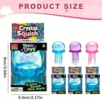 Vente en gros d'usine : Jouet Squishy Pieuvre Méduse, Balle de décompression douce, Cadeau unisexe pour bébés et tout-petits