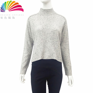 Produits chinois en gros <span class=keywords><strong>laine</strong></span> hiver <span class=keywords><strong>col</strong></span> roulé femme pull en tricot de câble - Product Image 1