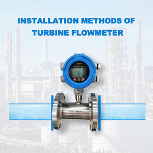 Промышленный турбинный расходомер для жидкостей, материал SS304/SS316L, точность +/-0.5%, с возможностью OEM-производства, для применения с водой и маслом - Product Image 2