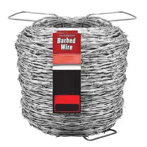 Rollo de maquina para barbed wire calibre 16 de 500mt hacer precio de para cerca 12.5 alambre de puas