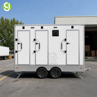 Toilettes mobiles hydrauliques Goeasy VIP, remorque de salle de bain