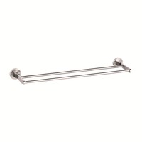 Support mural en acier inoxydable 304 sans perçage pour papier toilette, barre porte-serviettes et étagère de rangement pour salle de bain, idéal pour la maison et l'hôtel - Vente chaude