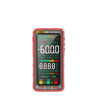 Multimètre numérique professionnel rechargeable ANENG 681, testeur de tension et de courant AC/DC sans contact avec écran LCD
