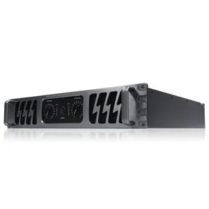 Gespecialiseerde High Power 2400W Aluminium Shell Professionele Audio Versterker Voor Podia