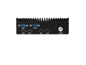 كمبيوتر صناعي بدون مروحة من ELSKY مع منفذي شبكة و6 منافذ USB يدعم معالجات J1800 وJ1900 وJ4125 كمبيوتر مصغر - Product Image 5