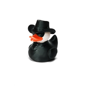 Modèle de canard imprimé en 3D très vendu, figurine de canard jouet, décoration créative de Noël - Product Image 3