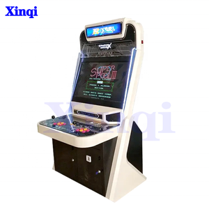 ตู้เกมสองผู้เล่นสีดำสไตล์คลาสสิกหลายคนขายดีเครื่องเกมมาริโอคาร์ทสตรีทไฟท์เตอร์ปรับแต่งได้ - Product Image 3