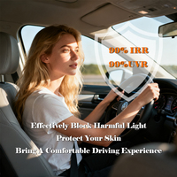 NASIDO 1% VLT 99% IRR Nano Ceramic Window Tint Film Aislamiento térmico Película solar Películas para ventanas de automóviles