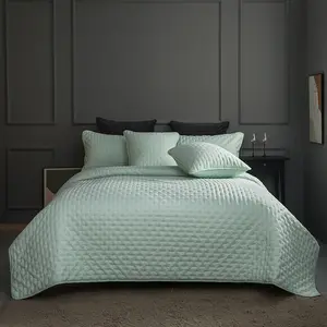 5 miếng bông bedspread vua nữ hoàng Kích thước bedspread sợi nhỏ sử dụng khách sạn Khăn trải giường để bán