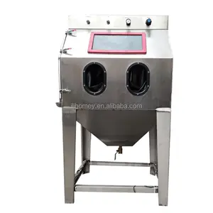 Sand blast cabinet Wet working Type Blasting cabinet and dust free Cleaning Machine manual Sandblasting Machine