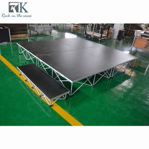 Ensemble d'étape durable d'événements avec la plate-forme et les risers en aluminium - Product Image 1