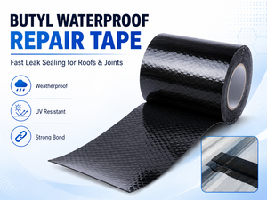 Cinta Adhesiva de PVC de Alta Resistencia para Reparación de Lonas, Parche Impermeable para Reparación de Carpas y Lonas de Lona Resistente - Product Image 6