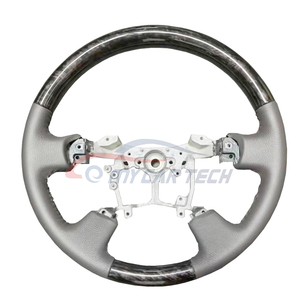 Volante de Fibra de Carbono Real con Luces LED Compatible con <span class=keywords><strong>Toyota</strong></span> Camry, Sienna, Corolla, Hiace, Hilux, Premio Yr06, <span class=keywords><strong>Gt86</strong></span>, Gt87 2011 - Product Image 4
