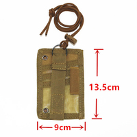 Tempat Kartu Identitas, Organizer Kartu Kredit, Tali Leher, Gantungan Kunci, Dompet, Tempat Kartu Taktis