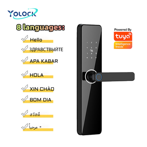 กุญแจล็อ<span class=keywords><strong>ค</strong></span>ประตูอัจฉริยะ YOLOCK TTLock ล็อคดิจิตอลอิเล็กทรอนิกส์  สำหรับโรงแรม  ระบบ IP65 - Product Image 3