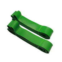 Bandes de résistance en latex naturel élastiques pour entraînement, fitness, yoga et exercices, avec logo personnalisé.