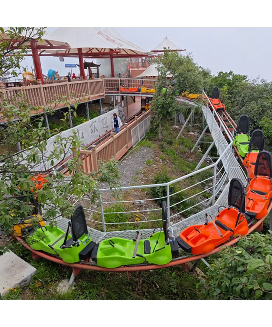 Parque de atracciones de Montaña Rusa profesional para niños con servicio de alta calidad