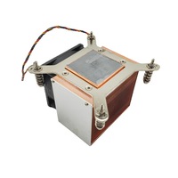 Lga2011 2u Cpu Cooler Avec Base En Cuivre et Ailettes 120w Tdp 12v 4pin Pwm 104*75*67mm pour Pc Server Cpu Cooler Radiateur
