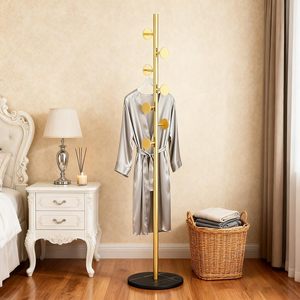 <span class=keywords><strong>Perchero</strong></span> Multifuncional Moderno de Hierro <span class=keywords><strong>para</strong></span> Sala de Estar, Entrada, Pasillo, Colgador de Ropa - Product Image 4