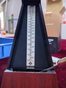 Traditional Tower-style mechanical metronome, piano electronic organ, violin, and tempo <b>musical</b> <b>instrument</b> accessory components - Product Image 4