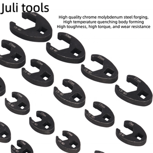 Populaire 19 pièces 45 #   Jeu <span class=keywords><strong>de</strong></span> clés à molette réglables à extrémité ouverte en acier, 10-22 mm, clé à fourche métrique, outil à extrémité ouverte <span class=keywords><strong>de</strong></span> 3/8 pouce - Product Image 4