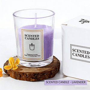 Nến thơm thủy tinh đựng trong lọ, sáp đậu nành, thời gian cháy từ 1 đến 20 giờ, bao bì tùy chỉnh logo, dùng trang trí lễ cưới, tiệc chiêu đãi - Product Image 6